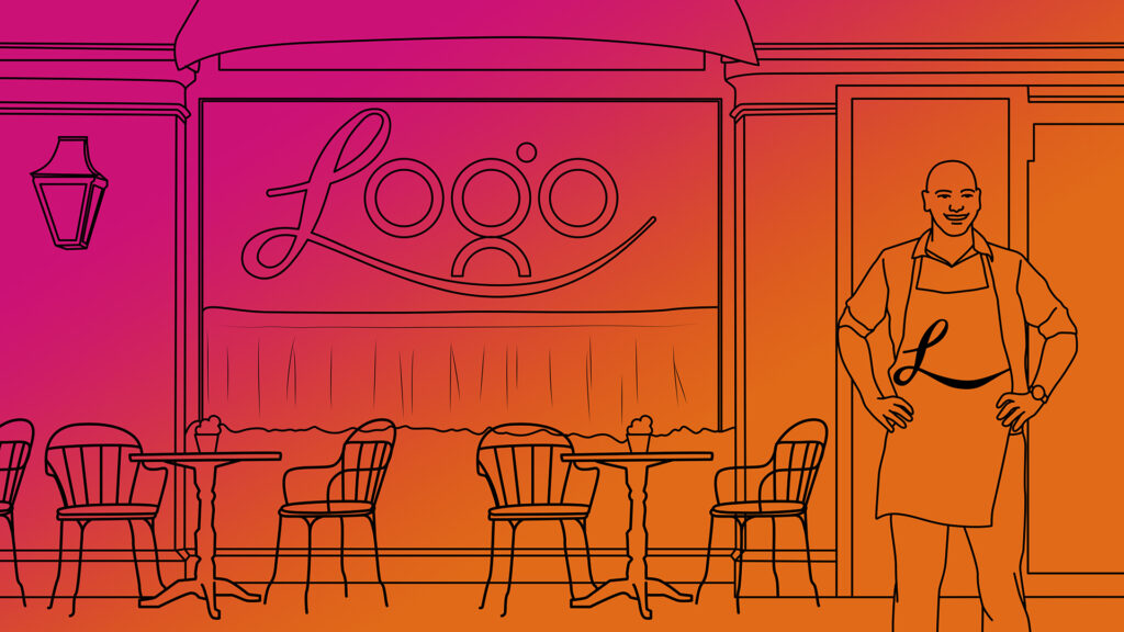 Illustration Restaurant Branding